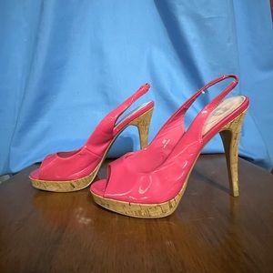 Hot Pink Size 8.5 Women’s Heels